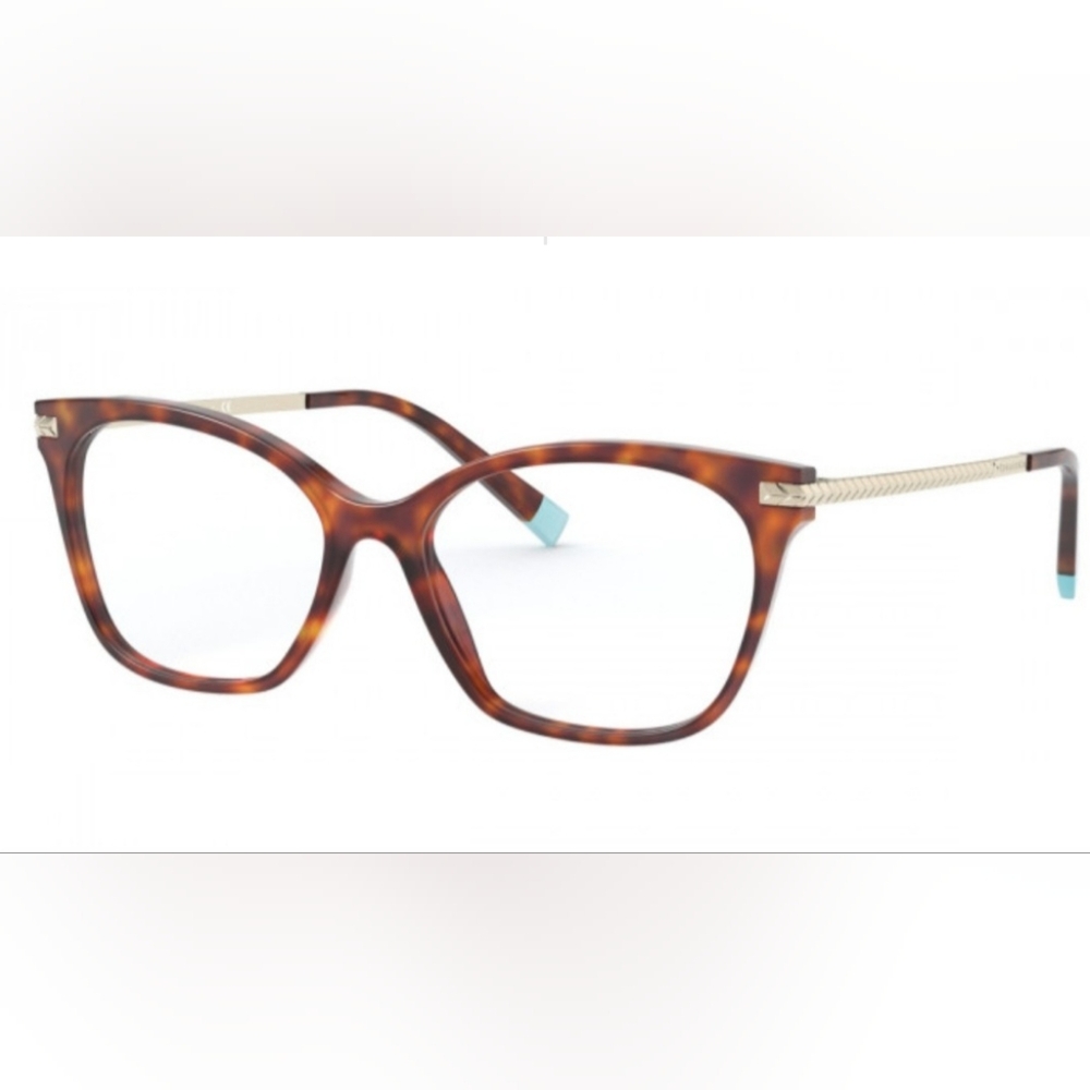Tiffany & Co. TF2194 Havanah Eye Glass Frames Square Metal Luxury Designer #96